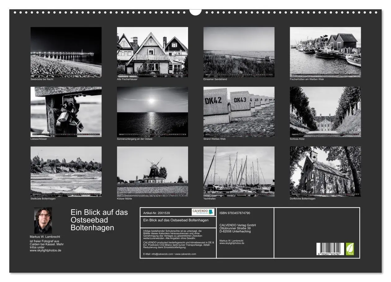 Bild: 9783457874790 | Ein Blick auf das Ostseebad Boltenhagen (Wandkalender 2026 DIN A2...