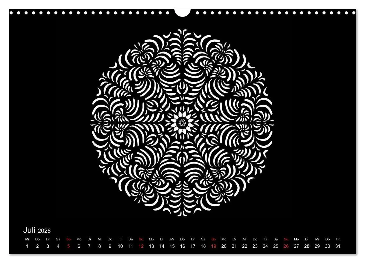 Bild: 9783457944790 | Entspannung und Ruhe durch Mandalas (Wandkalender 2026 DIN A3...