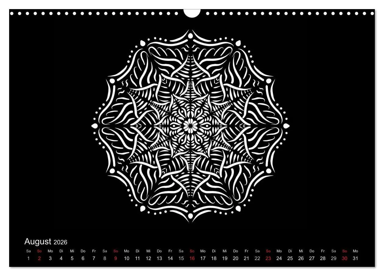 Bild: 9783457944790 | Entspannung und Ruhe durch Mandalas (Wandkalender 2026 DIN A3...