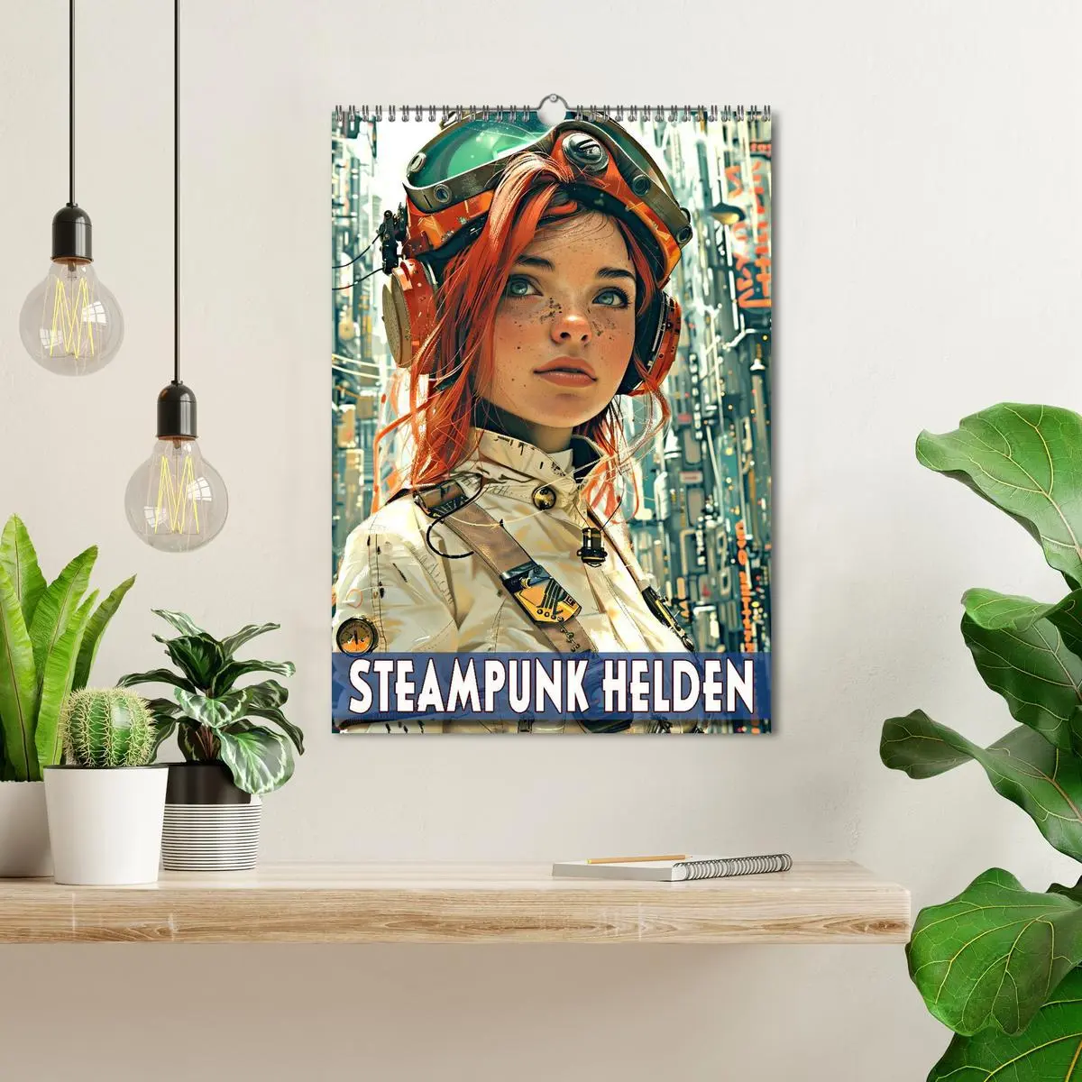 Bild: 9783516274790 | Steampunk Helden (Wandkalender 2026 DIN A3 hoch), CALVENDO...