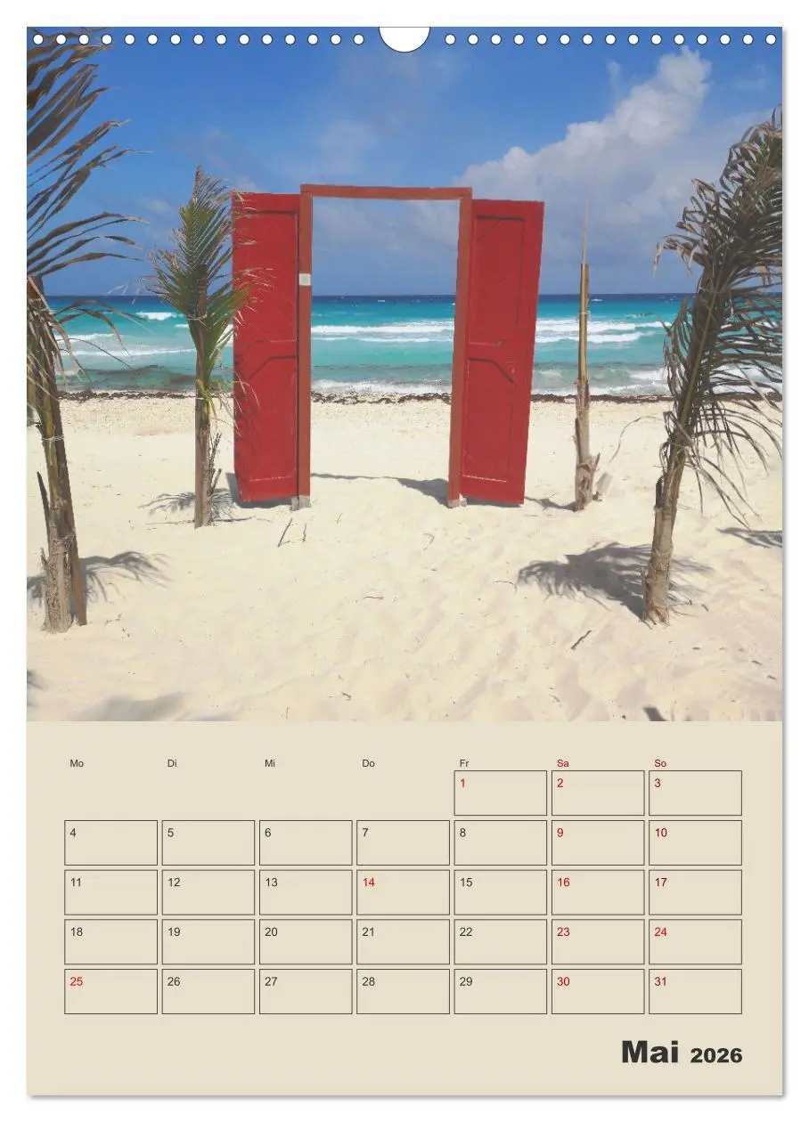 Bild: 9783516344790 | Mexiko Yucatán Terminplaner (Wandkalender 2026 DIN A3 hoch),...