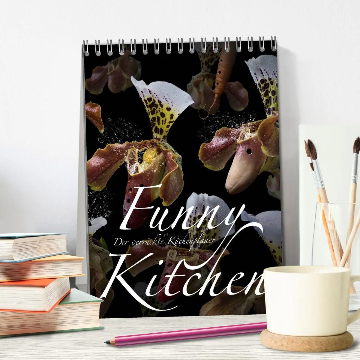 Bild: 9783516414790 | Funny Kitchen - Der verrückte Küchenplaner (Tischkalender 2026 DIN...