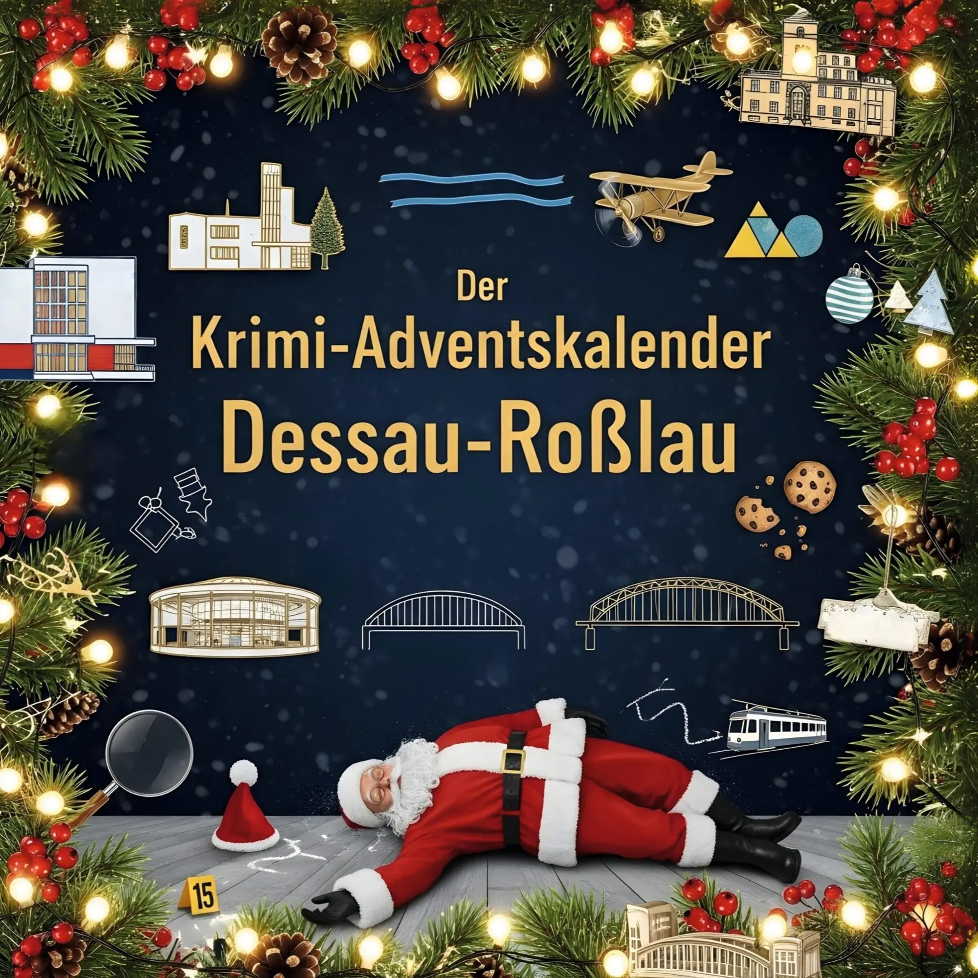 Cover: 9783695304790 | Der Krimi-Adventskalender Dessau-Roßlau | Mordsverdächtig in 24 Akten