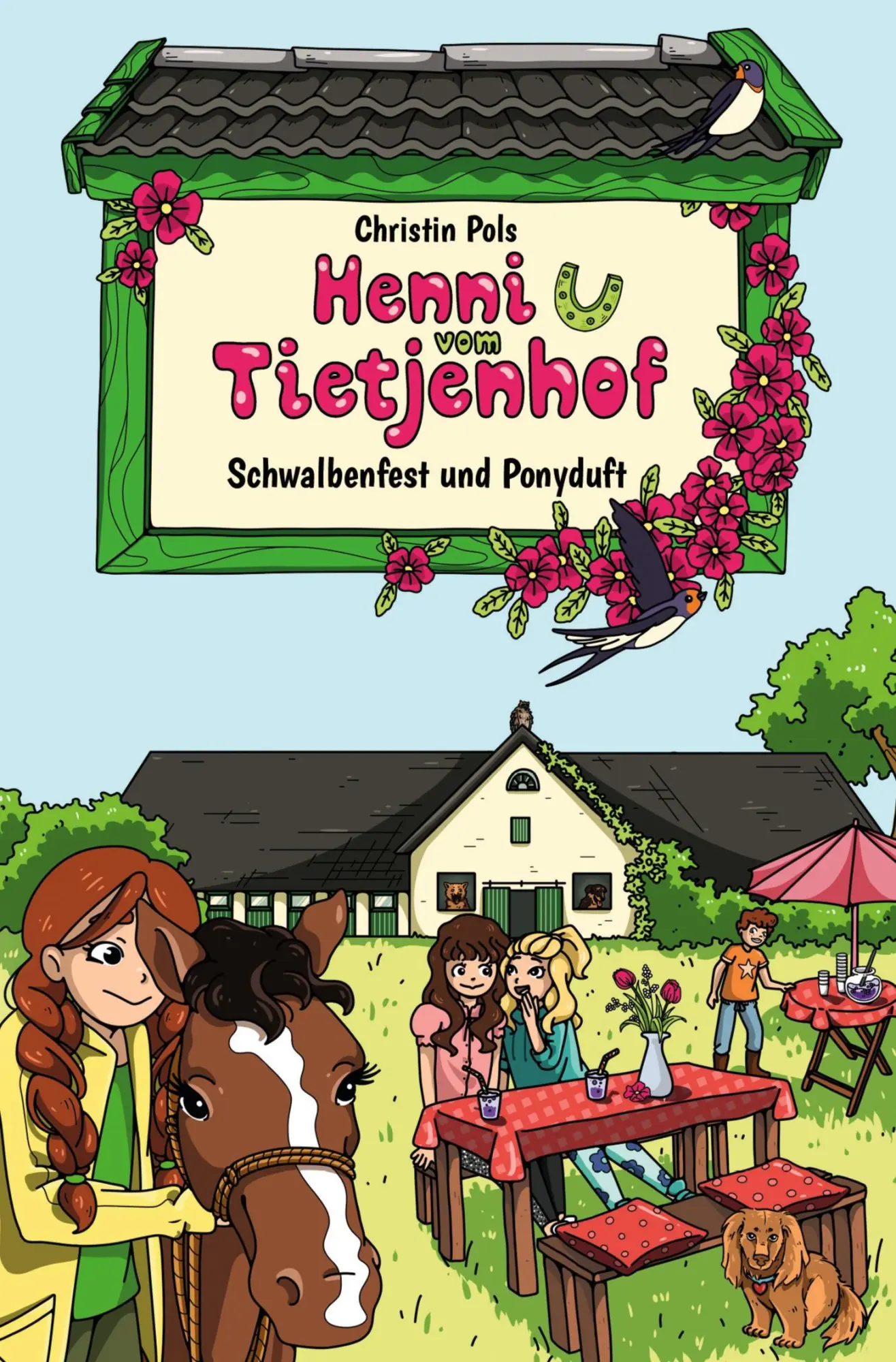 Cover: 9783754634790 | Henni vom Tietjenhof (1) - Schwalbenfest und Ponyduft | Christin Pols