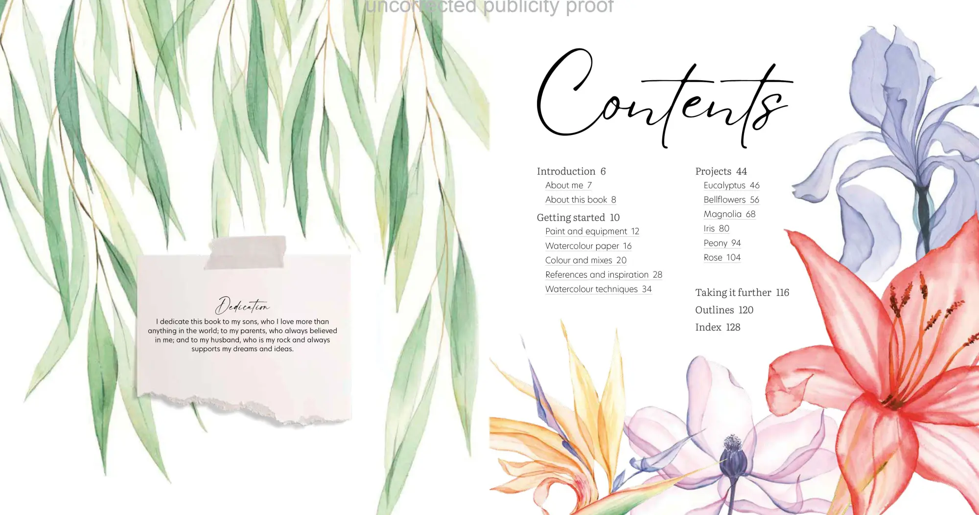 Bild: 9783862304790 | Aquarell trifft Blütenpoesie | Transparente Blumenmotive malen | Buch