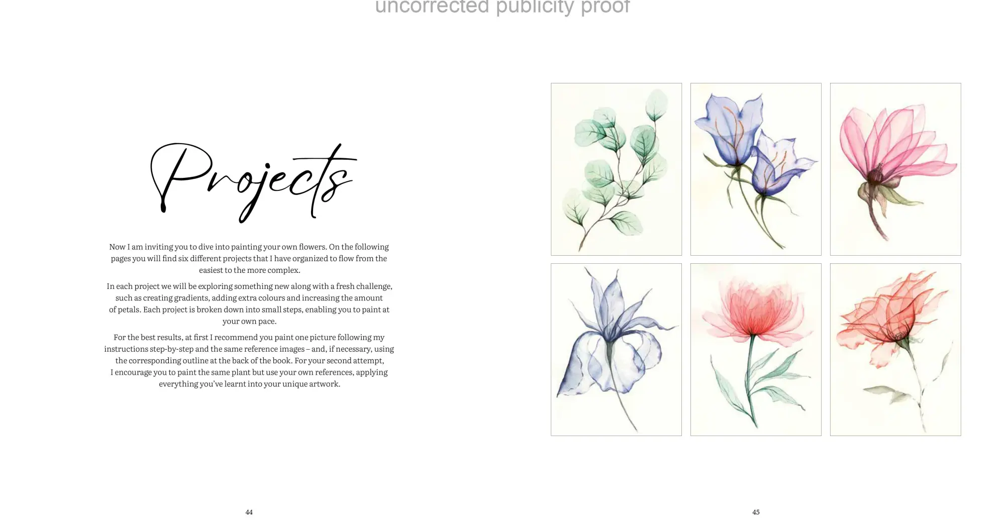 Bild: 9783862304790 | Aquarell trifft Blütenpoesie | Transparente Blumenmotive malen | Buch