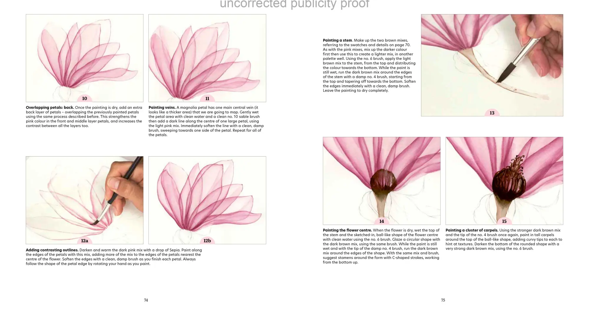 Bild: 9783862304790 | Aquarell trifft Blütenpoesie | Transparente Blumenmotive malen | Buch
