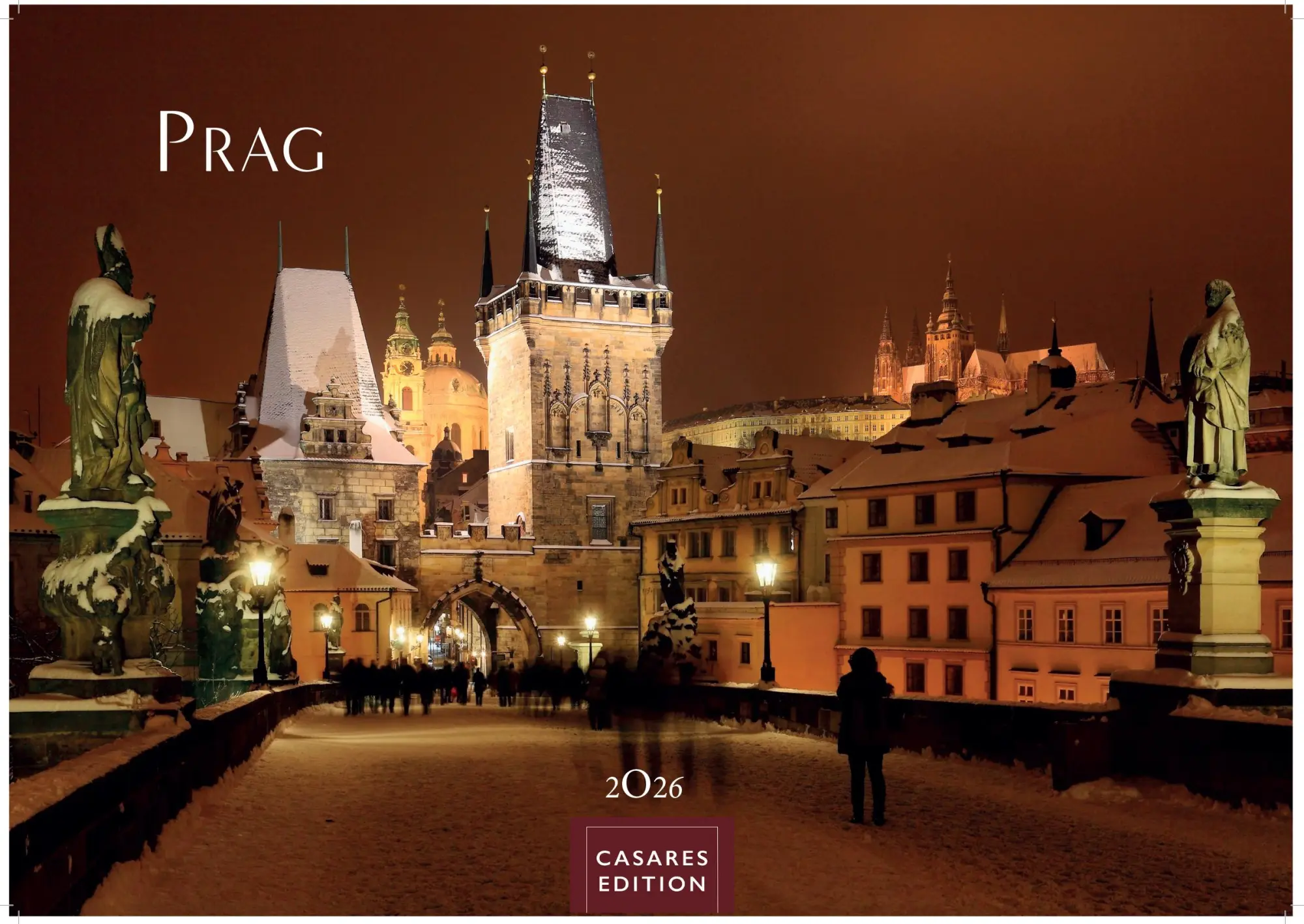 Cover: 9781835244890 | Prag 2026 L 35x50cm | Kalender | 14 S. | Deutsch | 2026