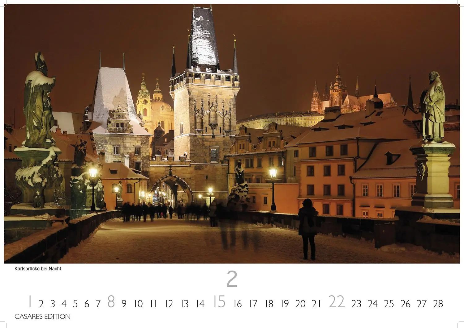 Bild: 9781835244890 | Prag 2026 L 35x50cm | Kalender | 14 S. | Deutsch | 2026
