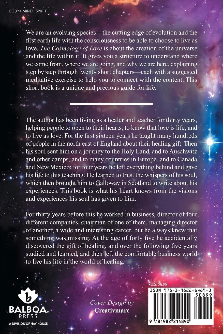 Rückseite: 9781982214890 | The Cosmology of Love | Love Is the Way, the Only Way | Edmund Wigram