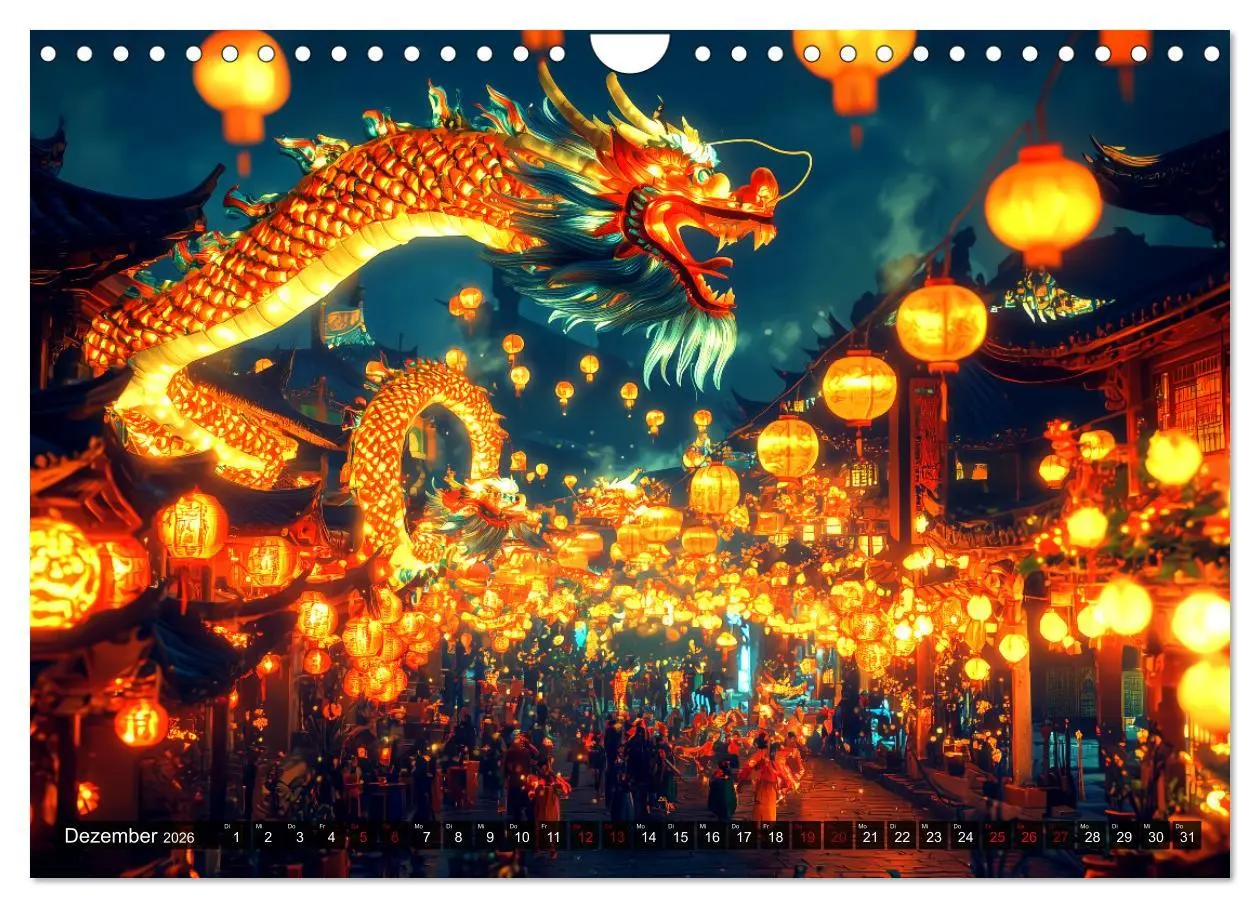 Bild: 9783457314890 | Festival der Kulturen (Wandkalender 2026 DIN A4 quer), CALVENDO...