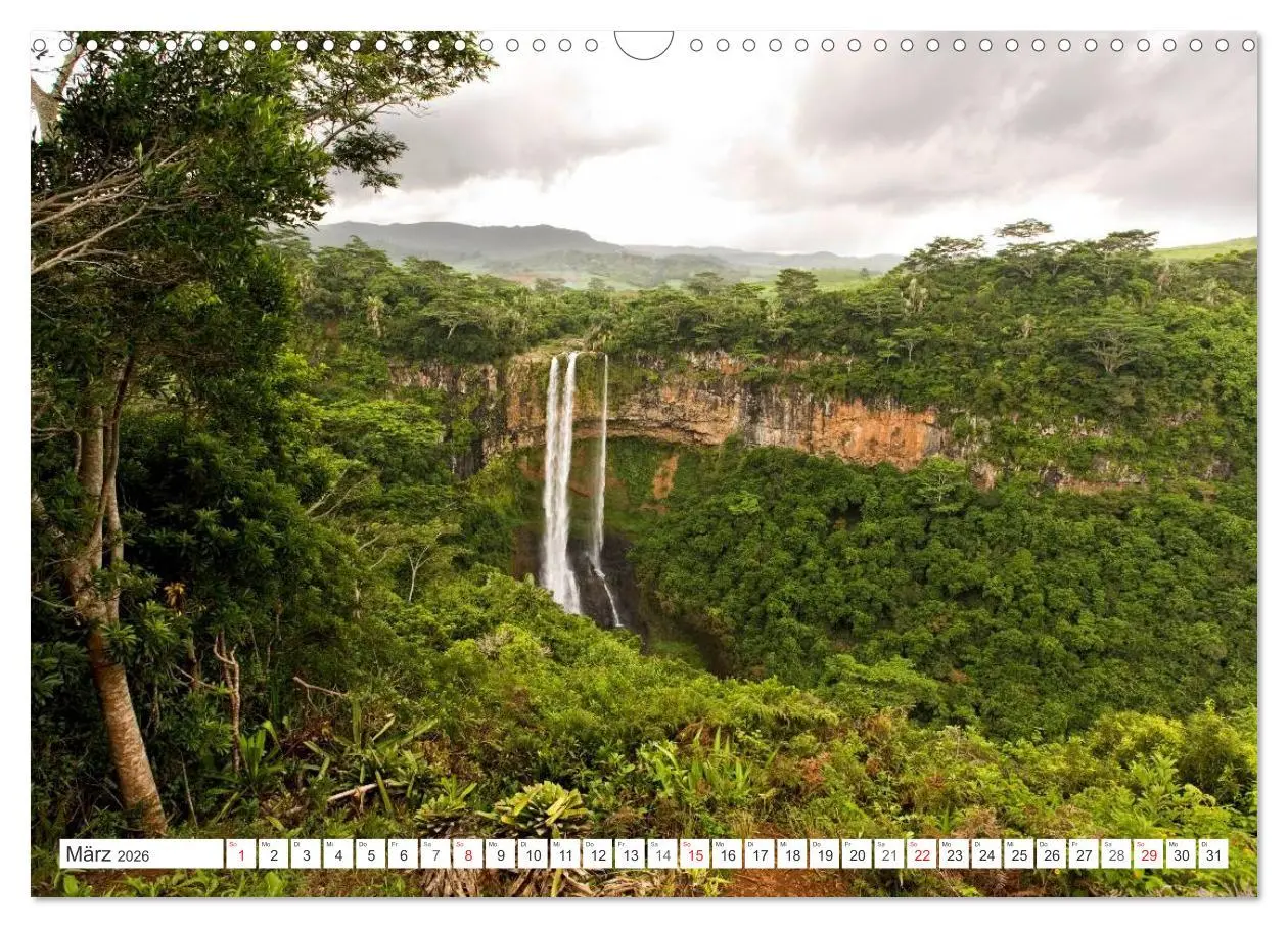 Bild: 9783516194890 | Mauritius (Wandkalender 2026 DIN A3 quer), CALVENDO Monatskalender
