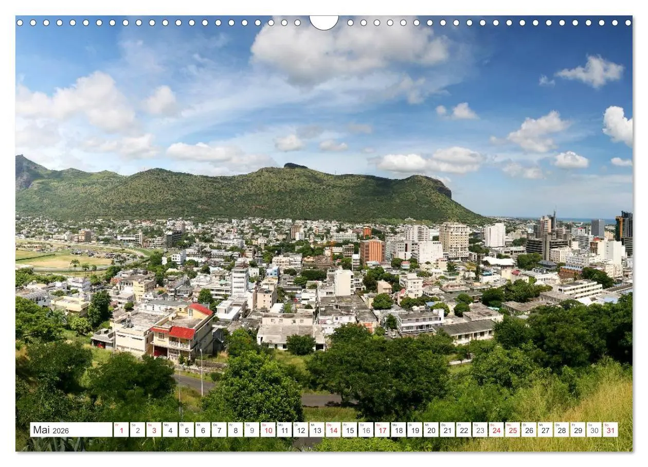 Bild: 9783516194890 | Mauritius (Wandkalender 2026 DIN A3 quer), CALVENDO Monatskalender