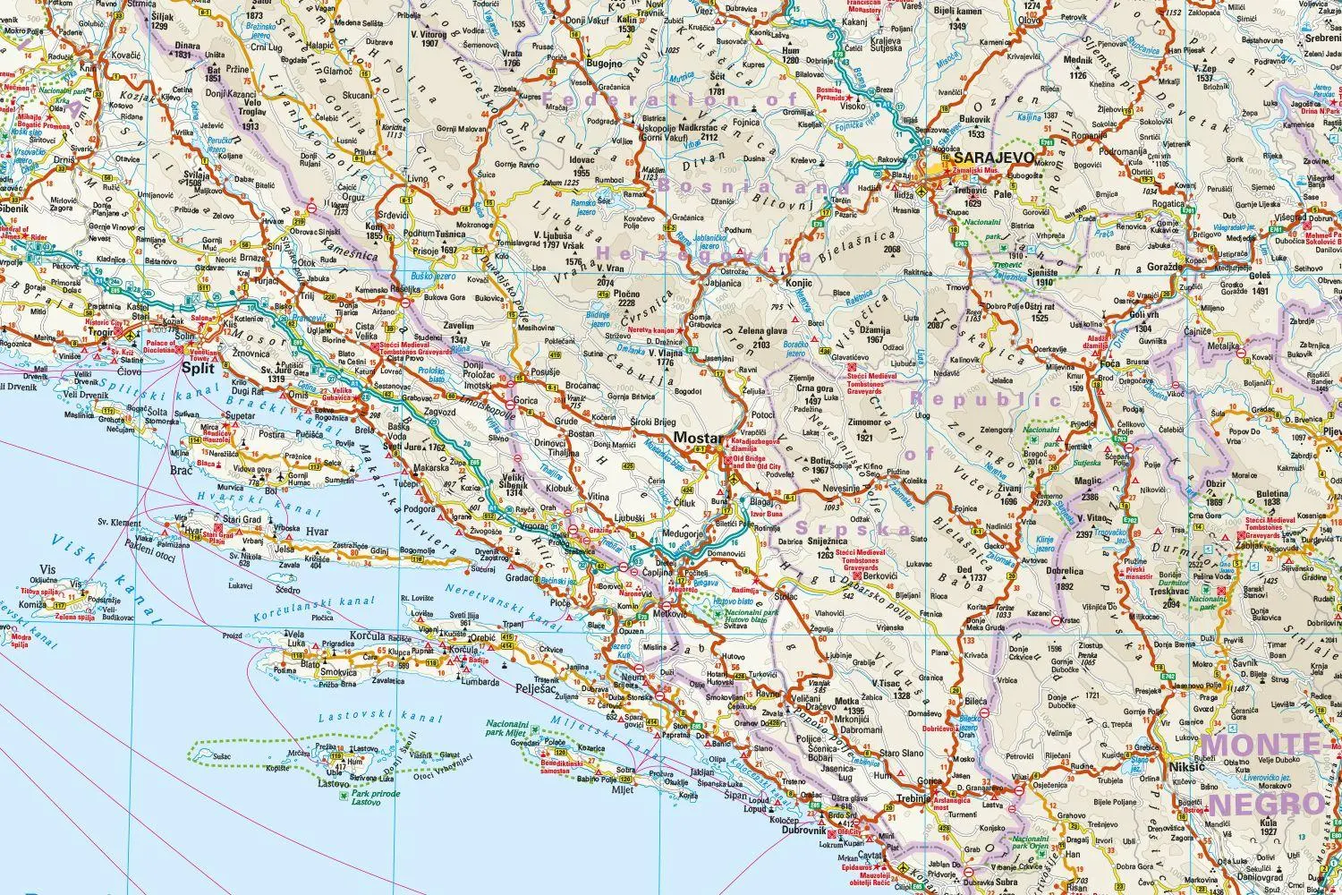 Bild: 9783831774890 | Reise Know-How Landkarte Westliche Balkanregion Western Balkans...