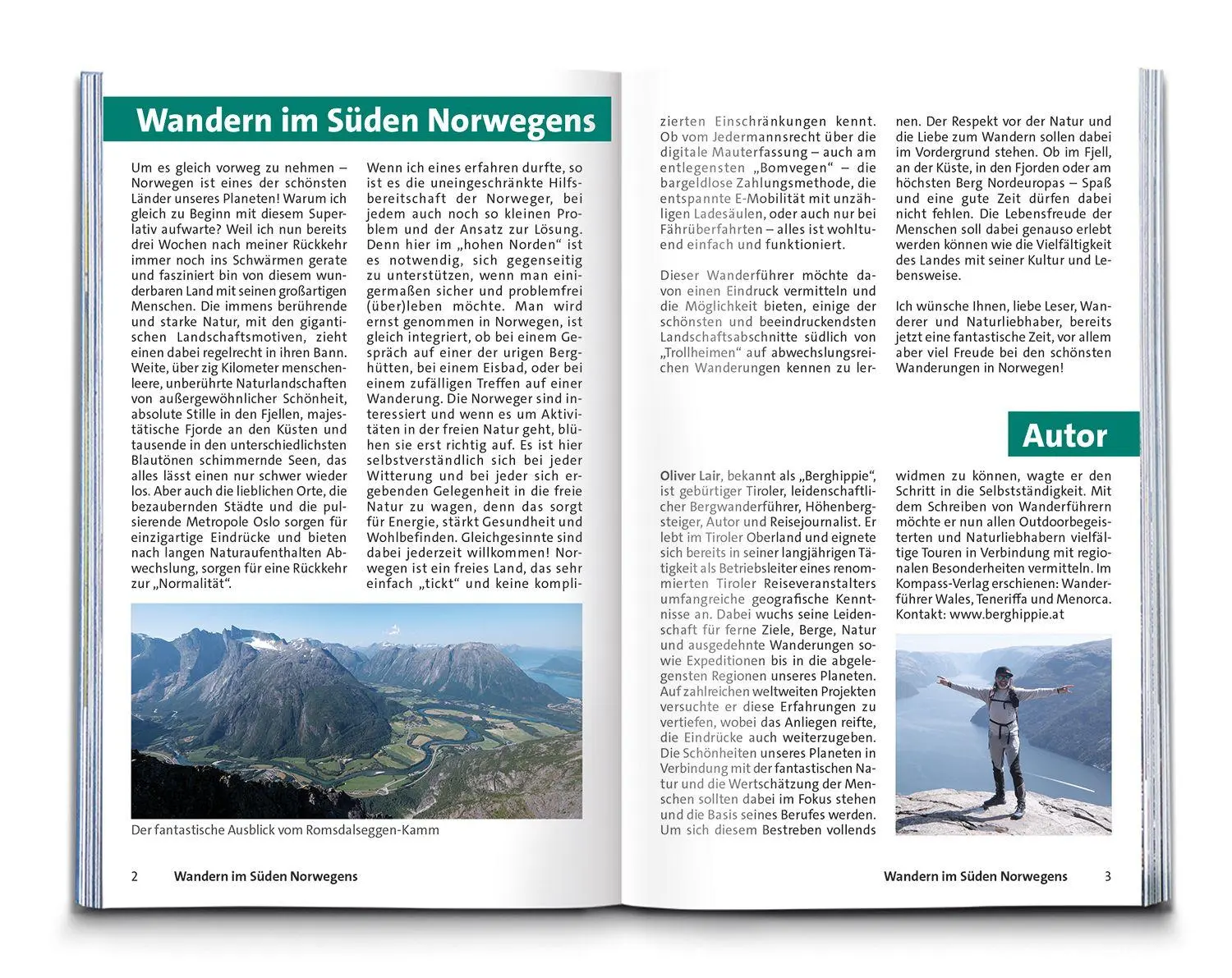 Bild: 9783991544890 | KOMPASS Wanderführer Norwegen Süd, von Oslo bis zum Romsdalen, 85...