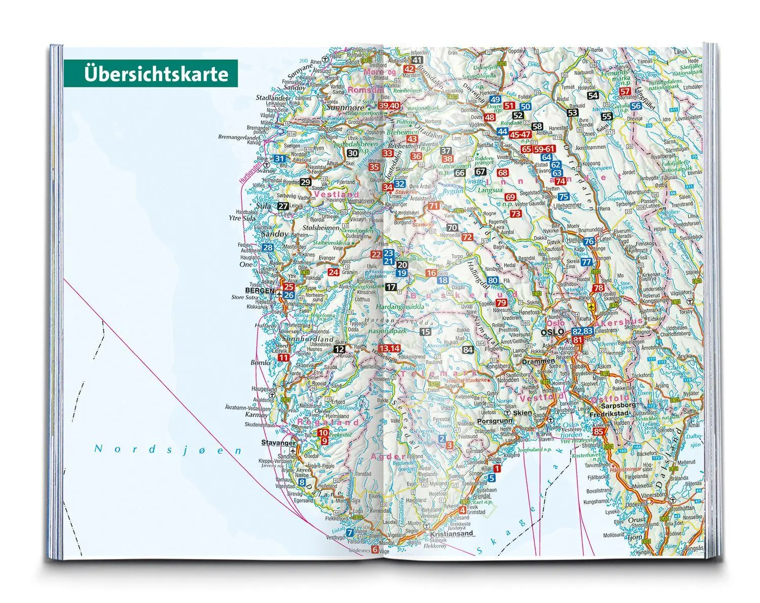 Bild: 9783991544890 | KOMPASS Wanderführer Norwegen Süd, von Oslo bis zum Romsdalen, 85...