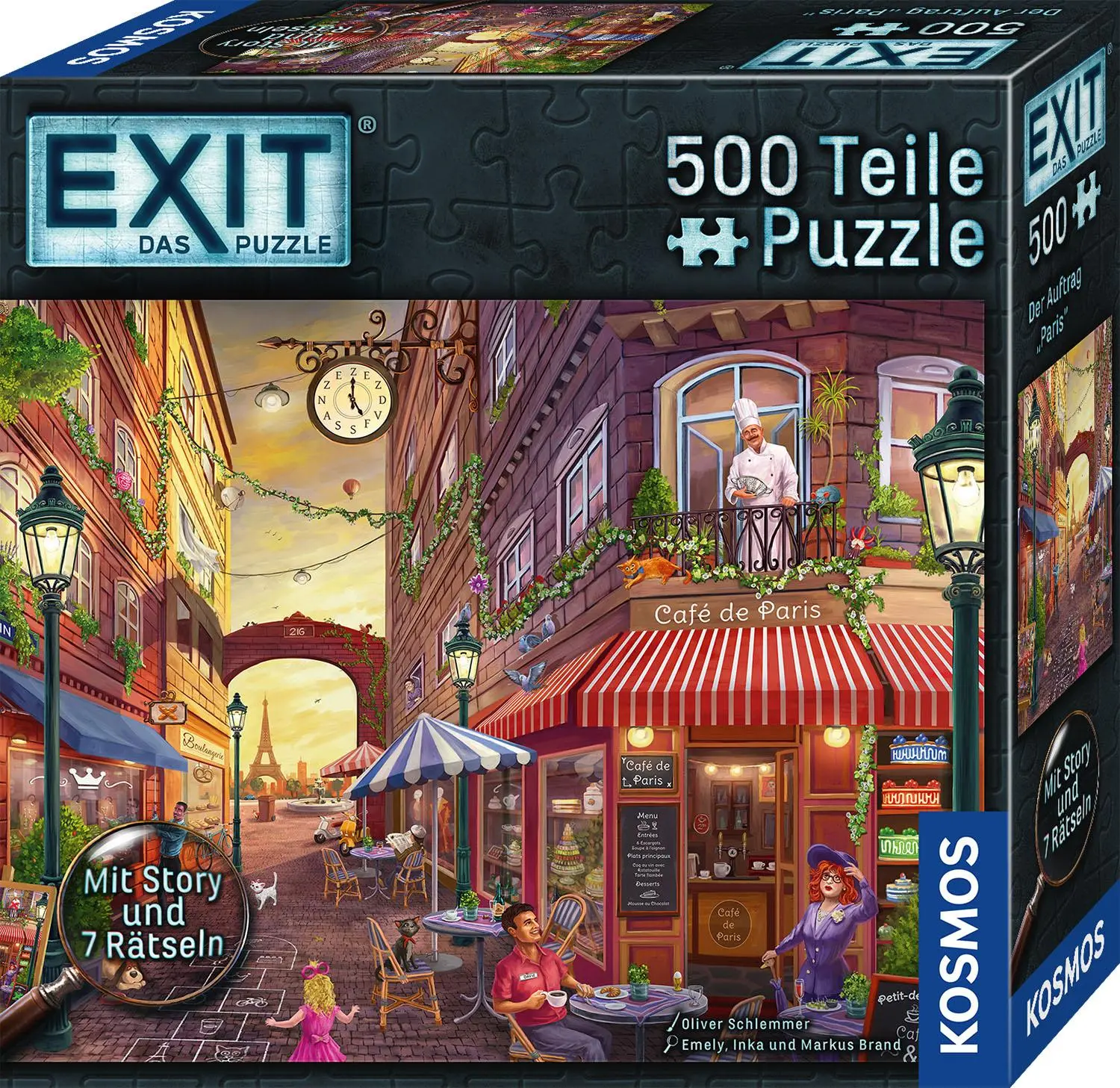 Cover: 4002051684990 | EXIT® - Das Puzzle: Der Auftrag "Paris" | Spiel | Spiel | 684990