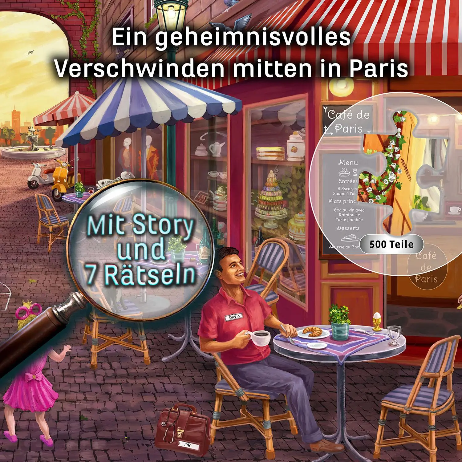 Bild: 4002051684990 | EXIT® - Das Puzzle: Der Auftrag "Paris" | Spiel | Spiel | 684990