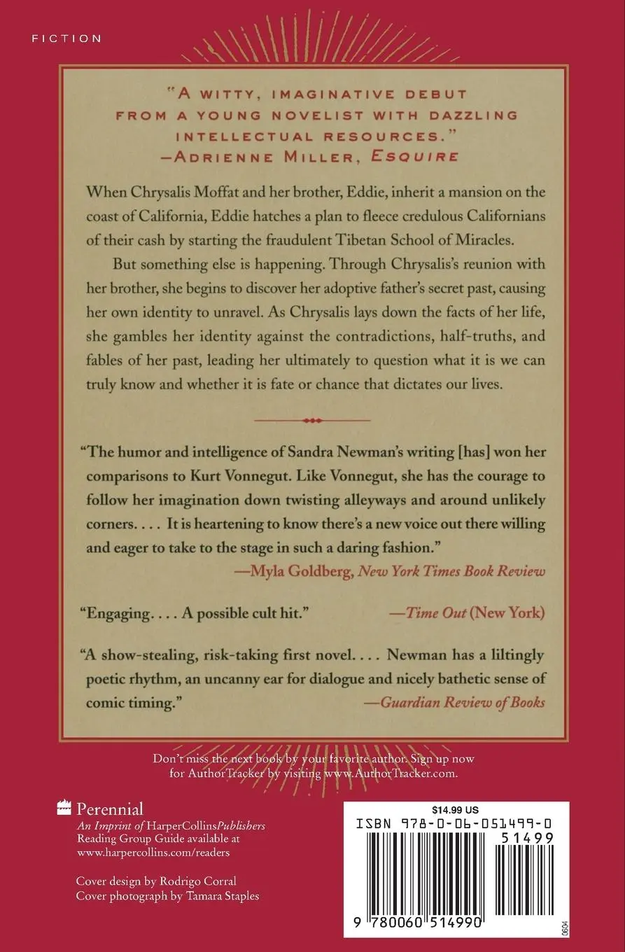 Rückseite: 9780060514990 | The Only Good Thing Anyone Has Ever Done | Sandra Newman | Taschenbuch