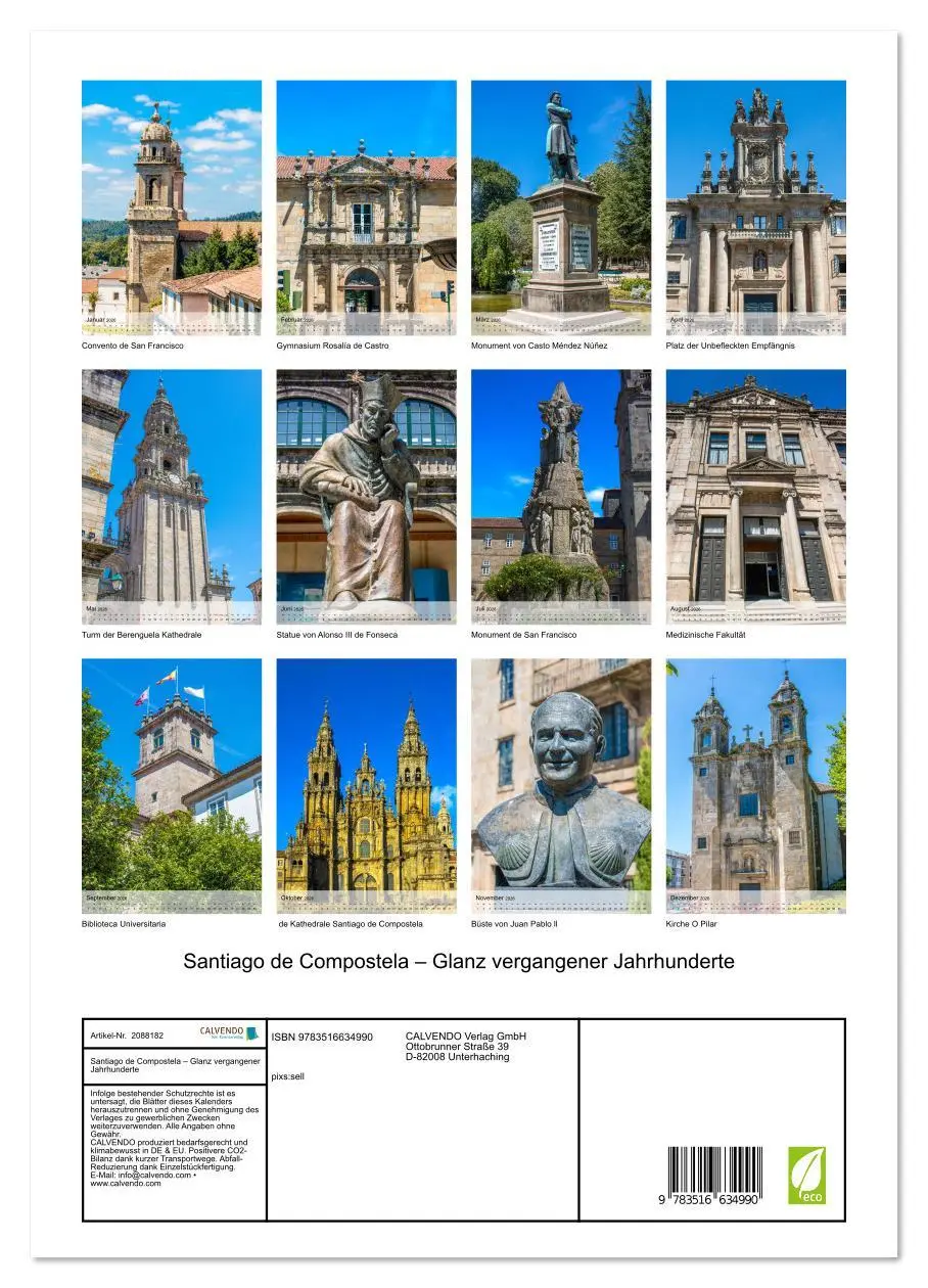 Bild: 9783516634990 | Santiago de Compostela - Glanz vergangener Jahrhunderte...