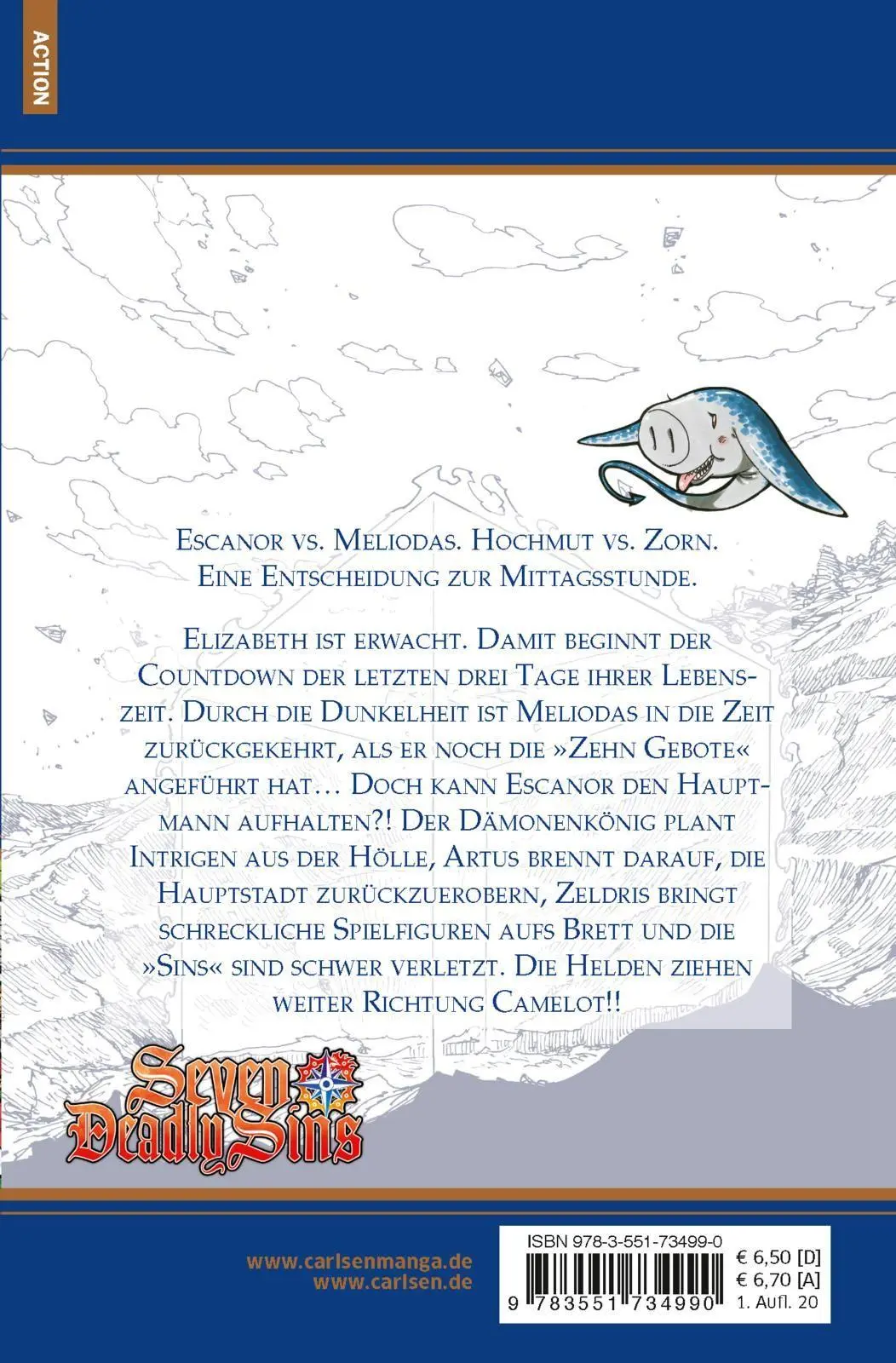Rückseite: 9783551734990 | Seven Deadly Sins 29 | Mittelalterliche Fantasy-Action mit Witz | Buch