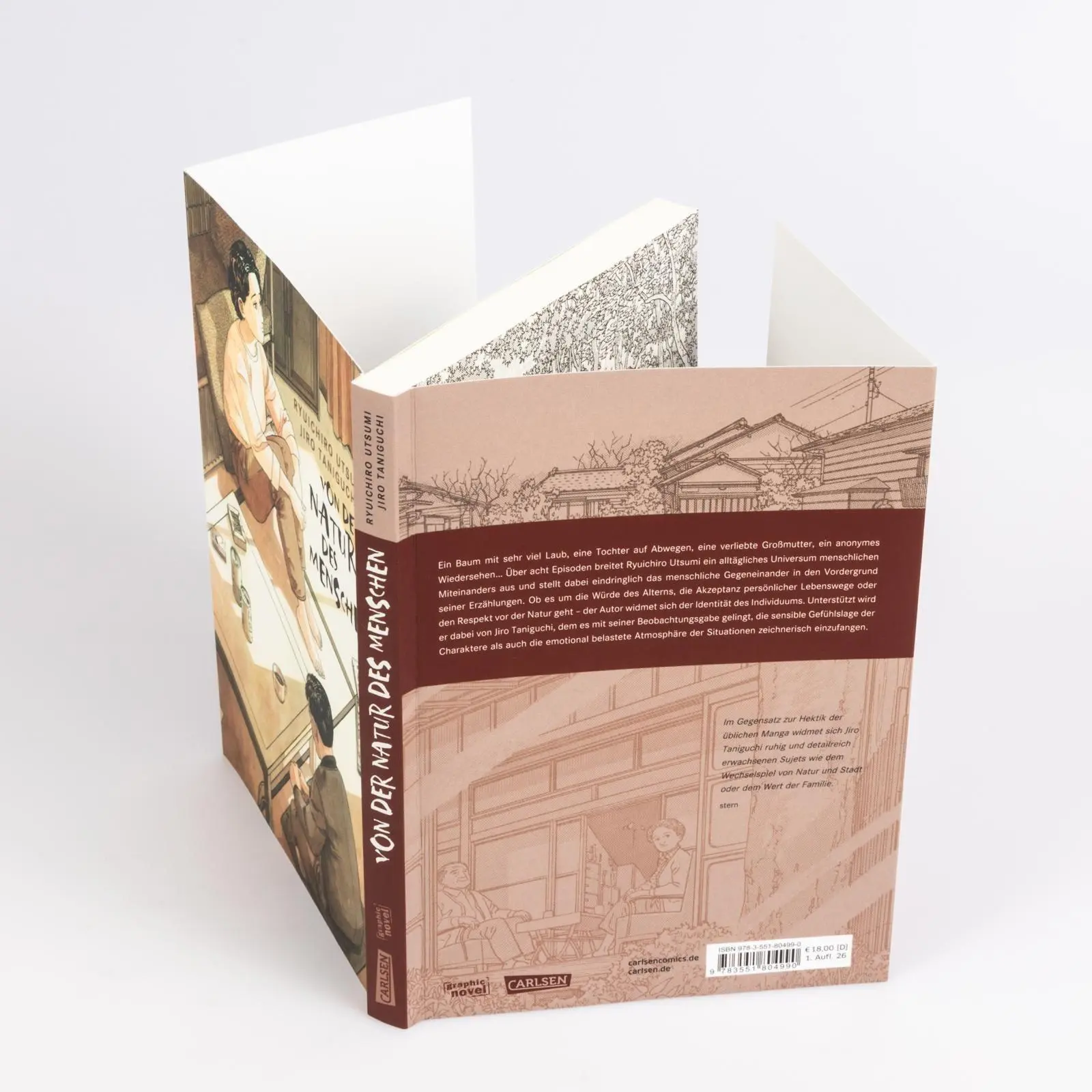 Bild: 9783551804990 | Von der Natur des Menschen | Jiro Taniguchi (u. a.) | Taschenbuch