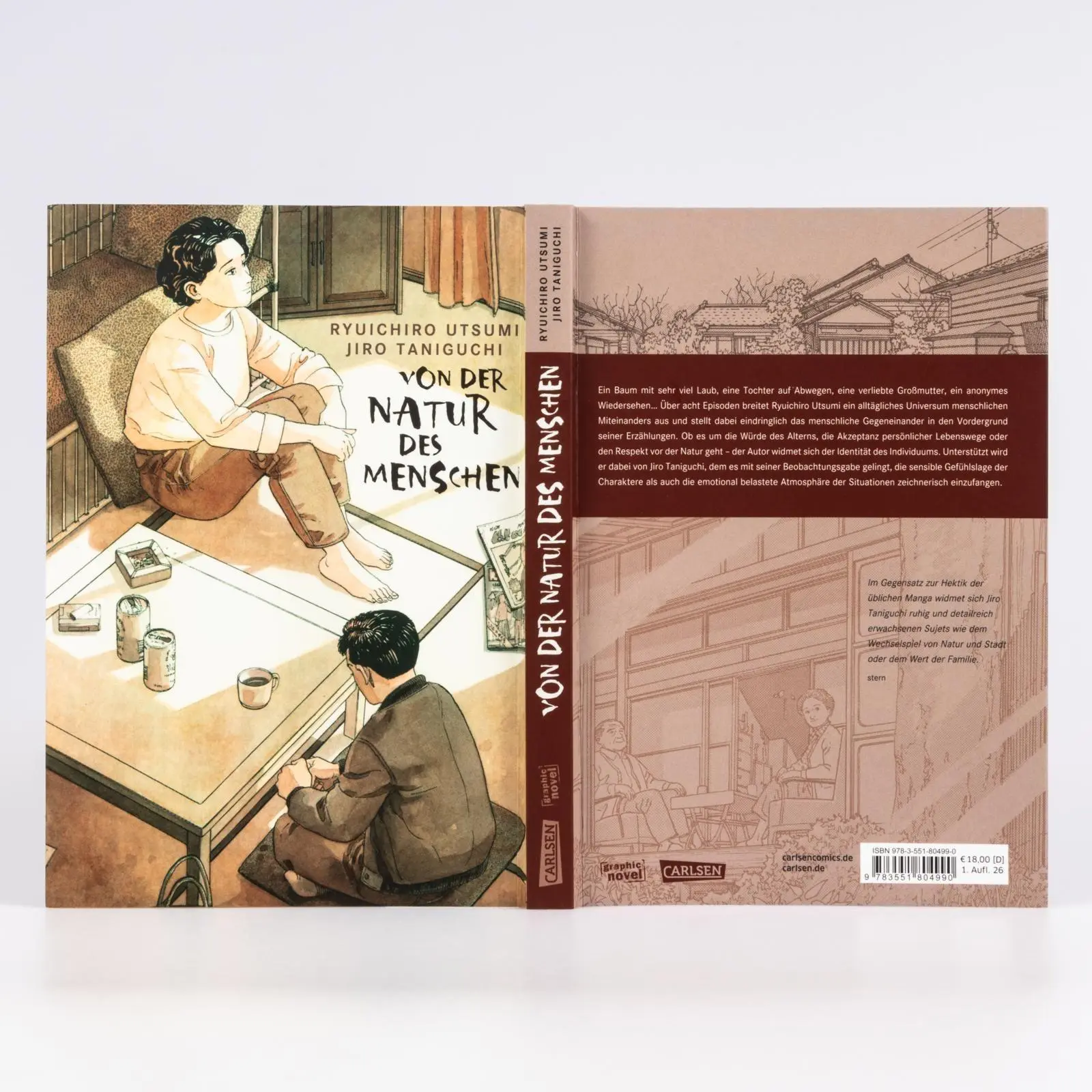 Bild: 9783551804990 | Von der Natur des Menschen | Jiro Taniguchi (u. a.) | Taschenbuch