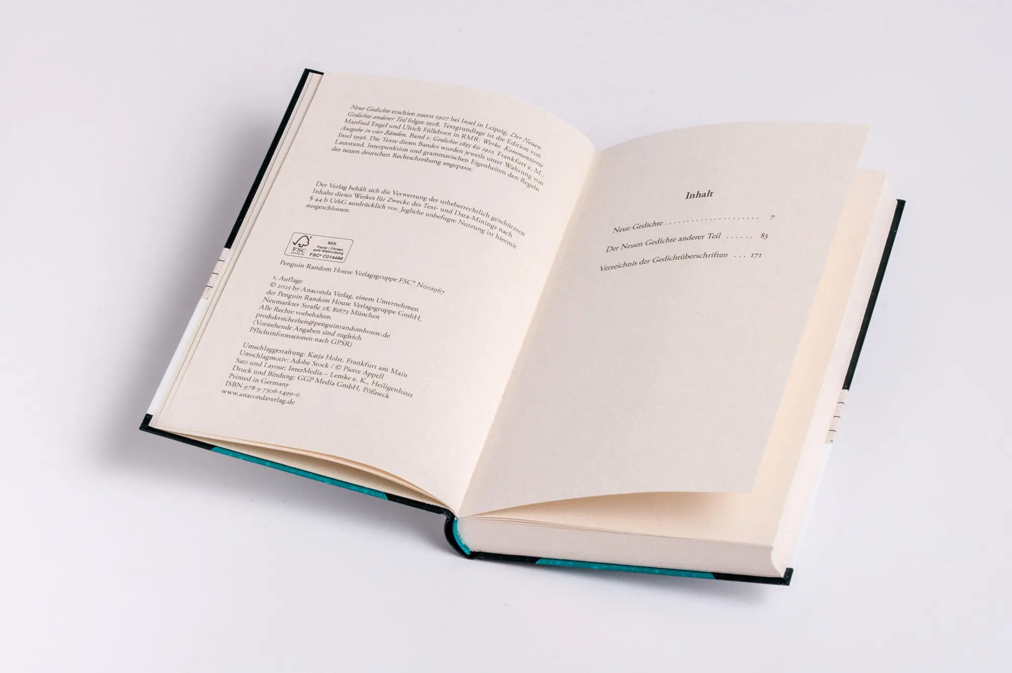 Bild: 9783730614990 | Rilke - Neue Gedichte Teil I und II | Rainer Maria Rilke | Buch | 2025