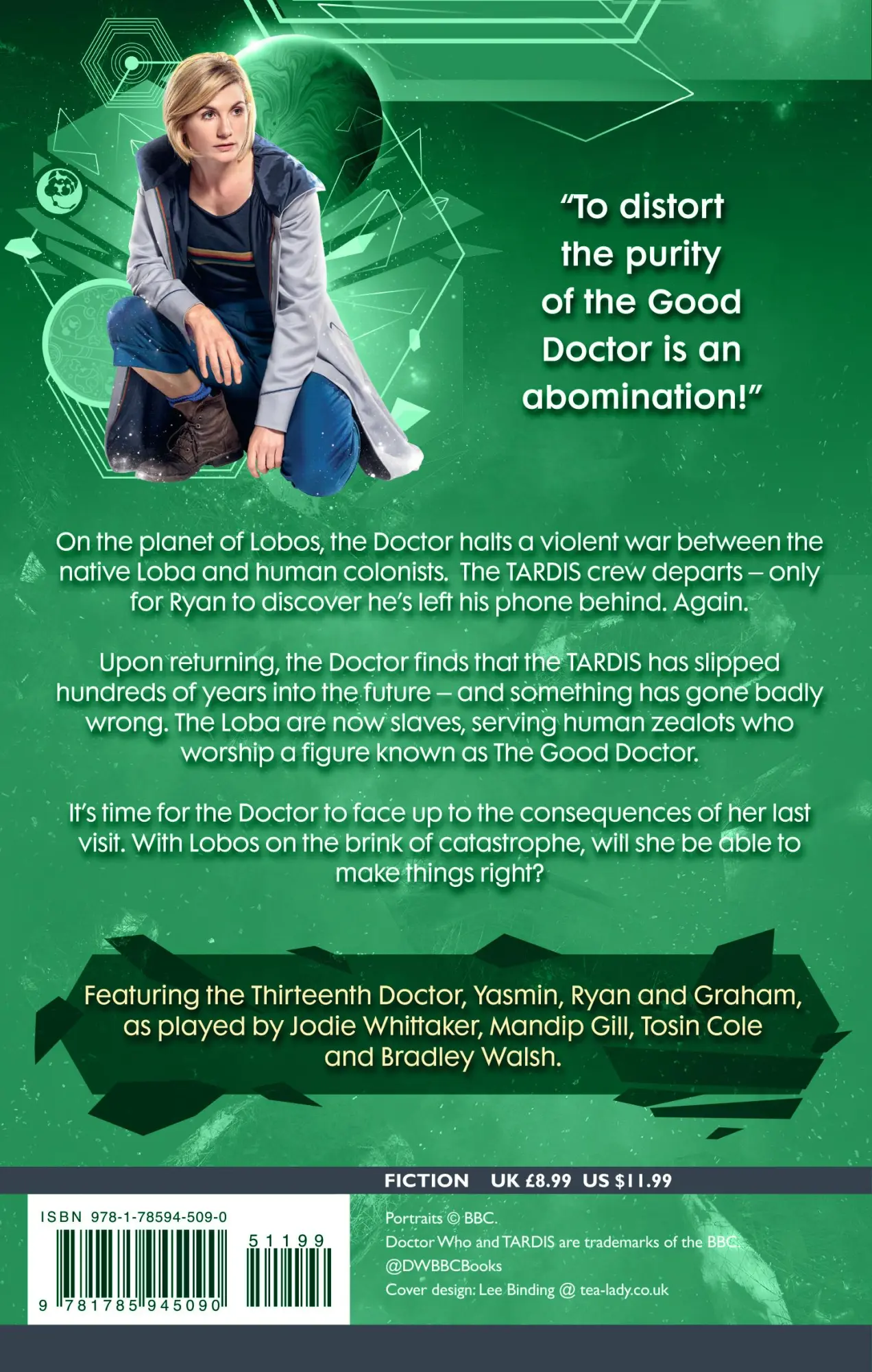 Rückseite: 9781785945090 | Doctor Who: The Good Doctor | Juno Dawson | Taschenbuch | DOCTOR WHO
