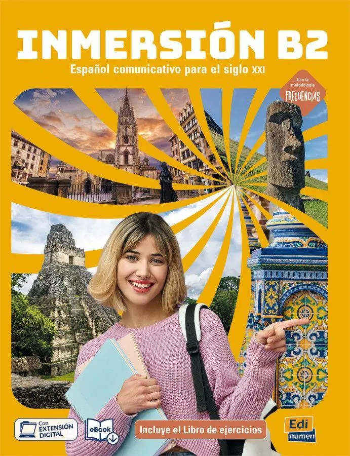 Cover: 9783190345090 | Inmersión B2. Libro del estudiante + Libro de ejercicios + Code | 2026