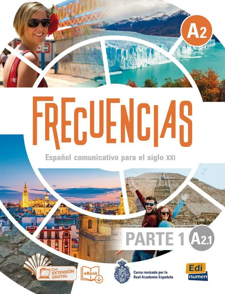 Cover: 9783197445090 | Frecuencias A2 - Parte 1, A2.1. Kursbuch + Code | Editorial Edinumen