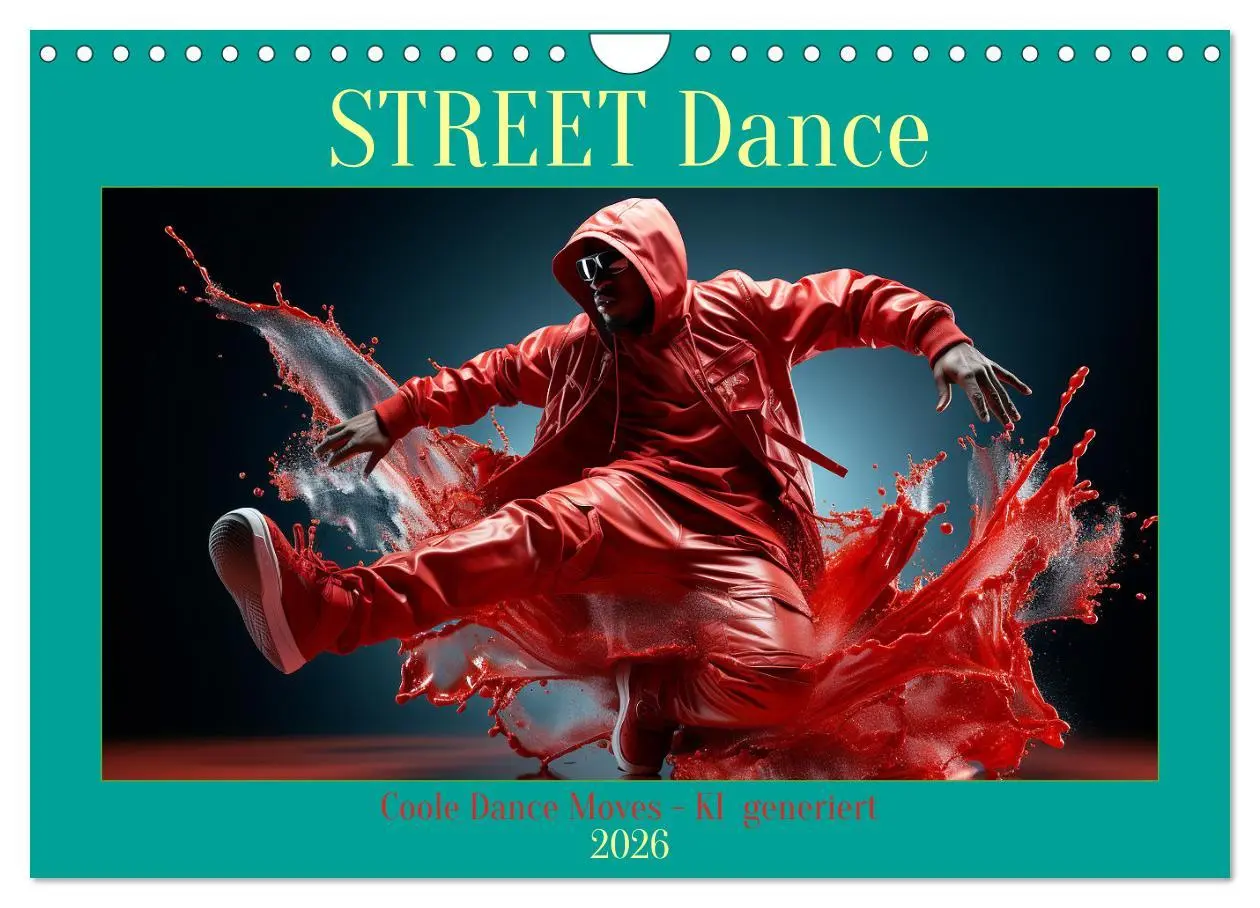 Cover: 9783457365090 | Street Dance (Wandkalender 2026 DIN A4 quer), CALVENDO Monatskalender