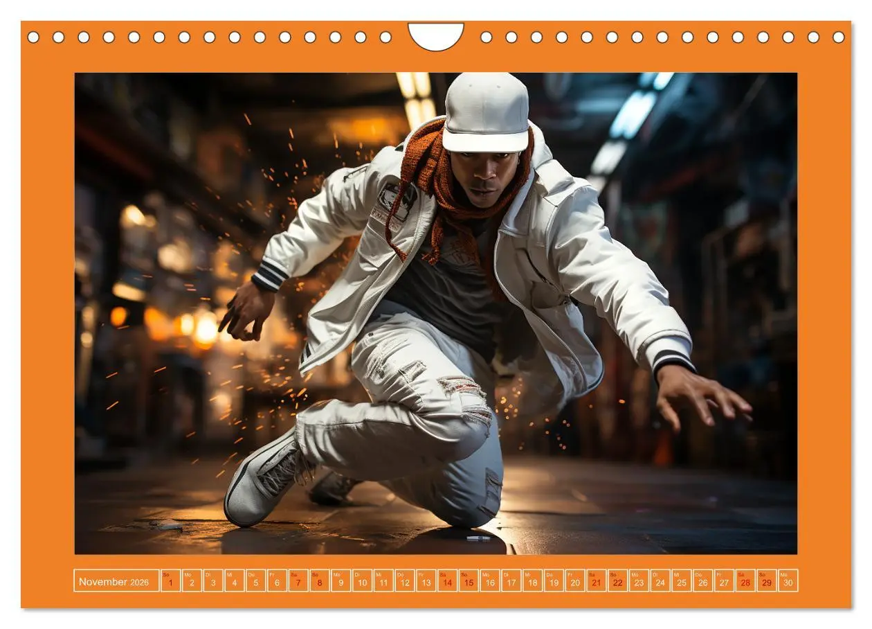 Bild: 9783457365090 | Street Dance (Wandkalender 2026 DIN A4 quer), CALVENDO Monatskalender
