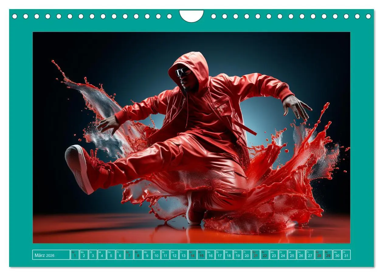 Bild: 9783457365090 | Street Dance (Wandkalender 2026 DIN A4 quer), CALVENDO Monatskalender