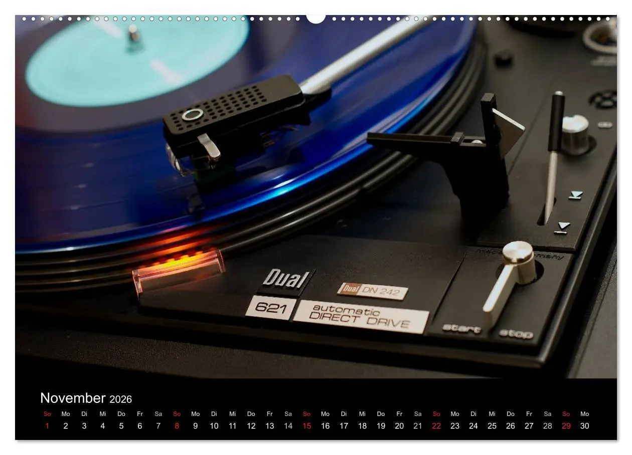 Bild: 9783516215090 | Vintage Turntables Made In Schwarzwald (Wandkalender 2026 DIN A2...