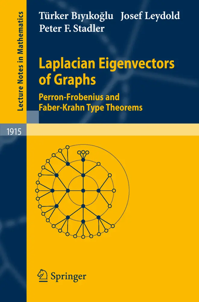 Cover: 9783540735090 | Laplacian Eigenvectors of Graphs | Türker Biyikoglu (u. a.) | Buch Cover: 9783540735090 | Laplacian Eigenvectors of Graphs | Türker Biyikoglu (u. a.) | Buch