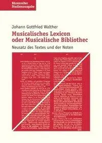 Cover: 9783761815090 | Musicalisches Lexicon oder Musicalische Bibliothec | Walther | Buch