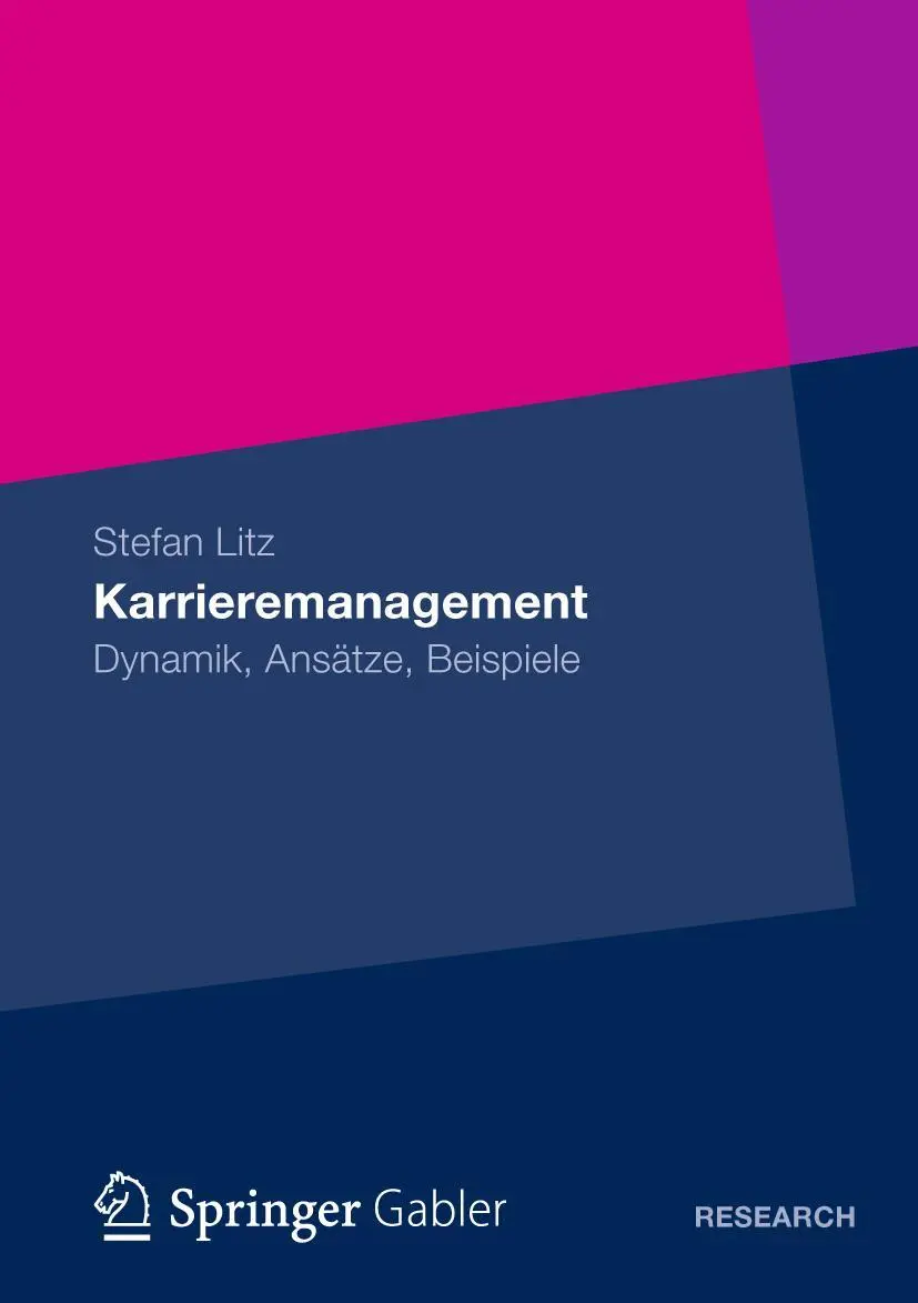 Cover: 9783834935090 | Karrieremanagement | Dynamik, Ansätze, Beispiele | Stefan Litz | Buch