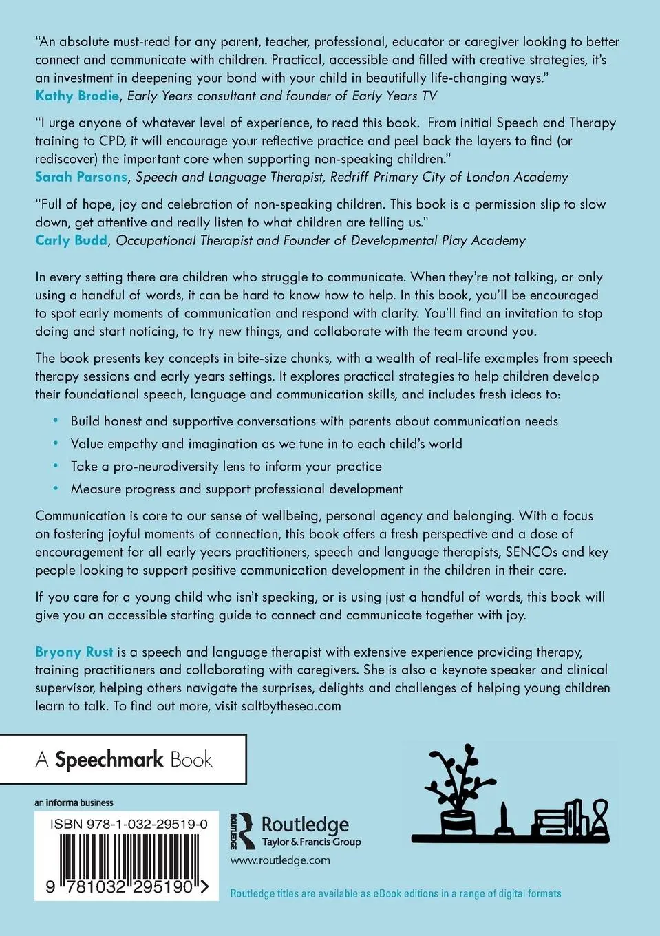 Rückseite: 9781032295190 | How to Help Non-Speaking Children in the Early Years | Bryony Rust