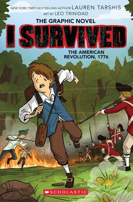 Cover: 9781338825190 | I Survived the American Revolution, 1776 (I Survived Graphic Novel #8)