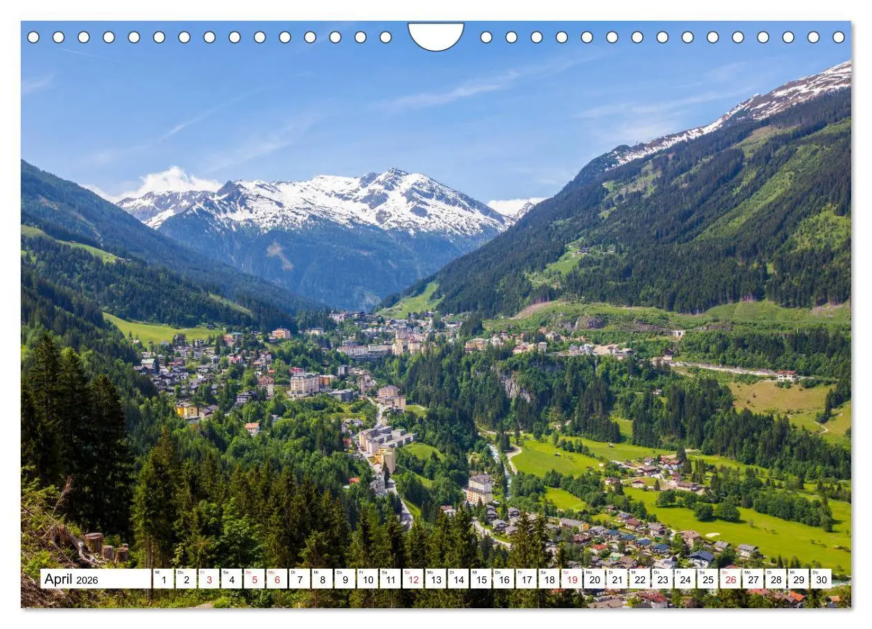 Bild: 9783457735190 | Schöne Grüße aus Bad Gastein (Wandkalender 2026 DIN A4 quer),...