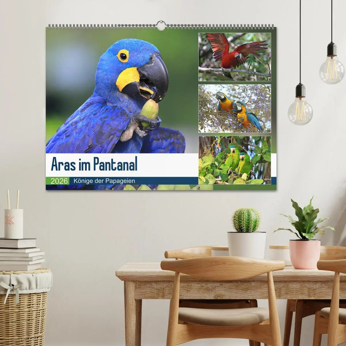 Bild: 9783457805190 | Aras im Pantanal (Wandkalender 2026 DIN A2 quer), CALVENDO...