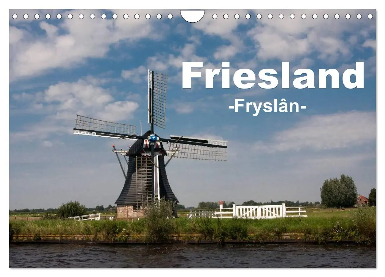 Cover: 9783457975190 | Friesland - Fryslan (Wandkalender 2026 DIN A4 quer), CALVENDO...