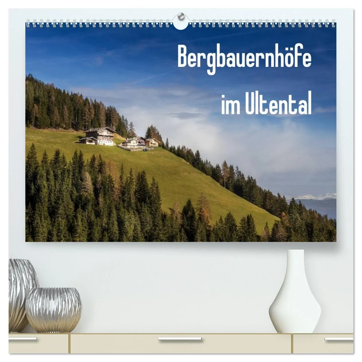 Cover: 9783516065190 | Bergbauernhöfe im Ultental (hochwertiger Premium Wandkalender 2026...