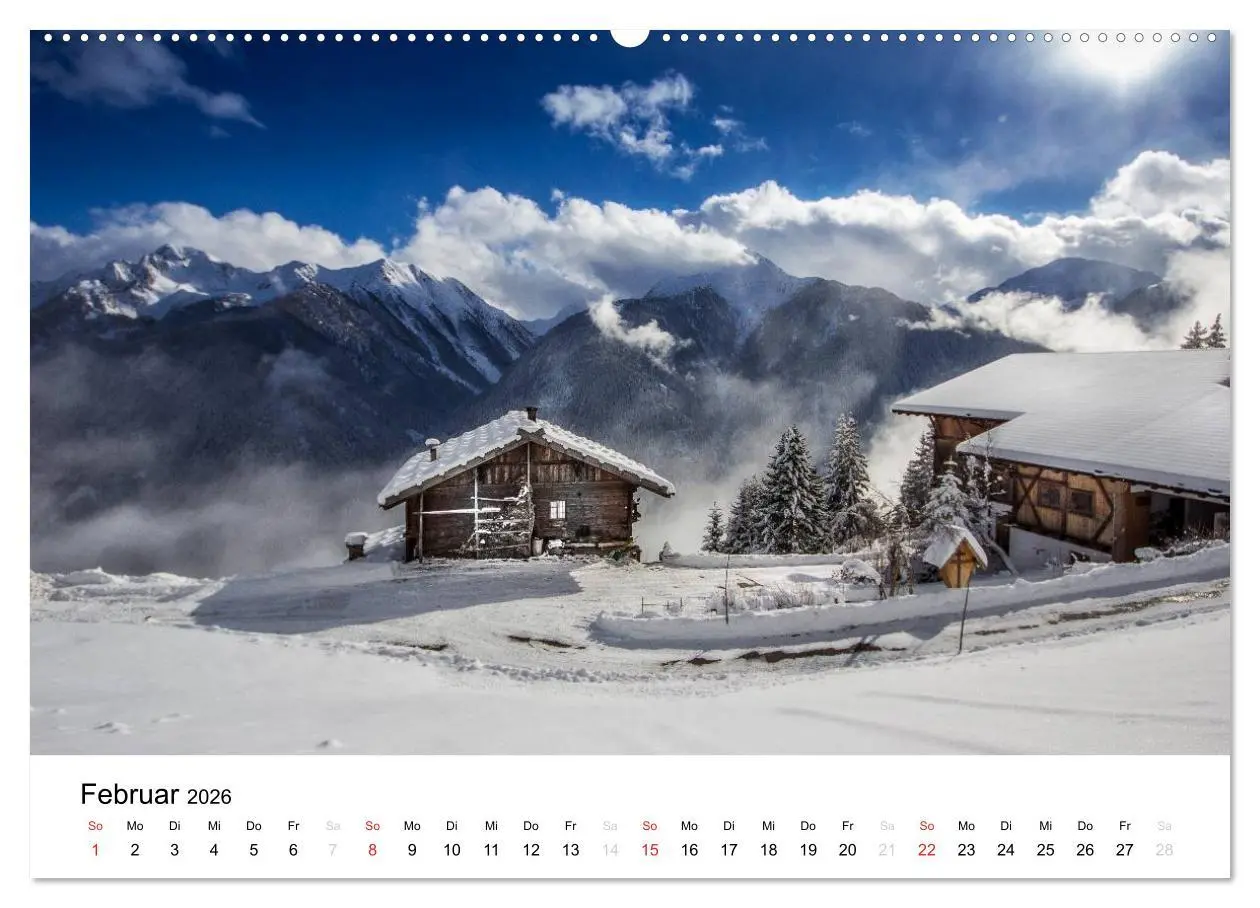 Bild: 9783516065190 | Bergbauernhöfe im Ultental (hochwertiger Premium Wandkalender 2026...