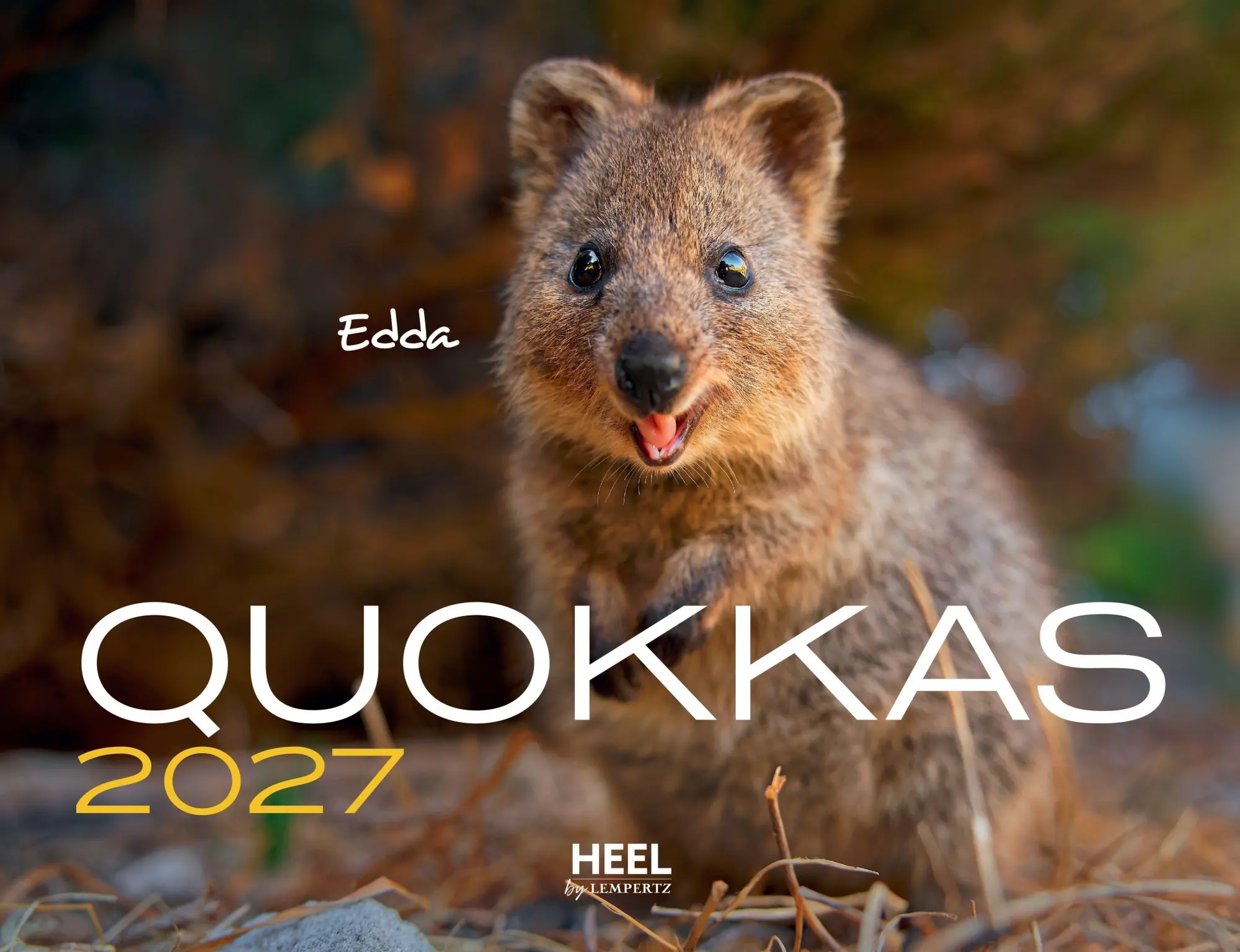 Cover: 9783960585190 | Quokkas 2027 Eintragkalender | Kalender | 14 S. | Deutsch | 2027