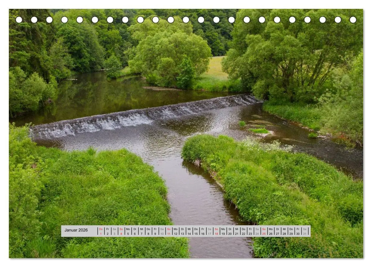 Bild: 9783516055290 | Perlen des Westerwaldes (Tischkalender 2026 DIN A5 quer), CALVENDO...