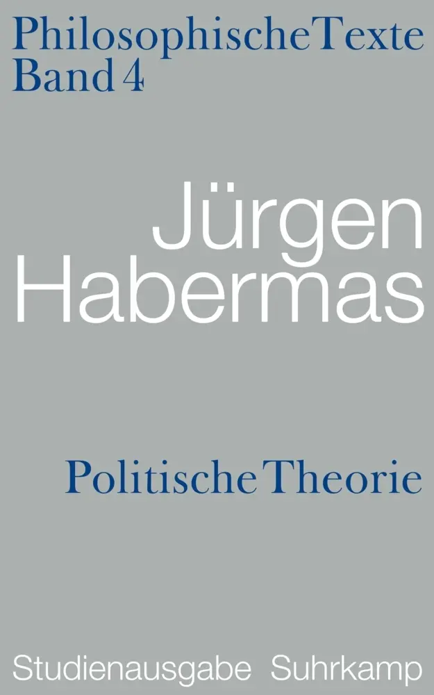 Cover: 9783518585290 | Politische Theorie | Jürgen Habermas | Taschenbuch | 436 S. | Deutsch