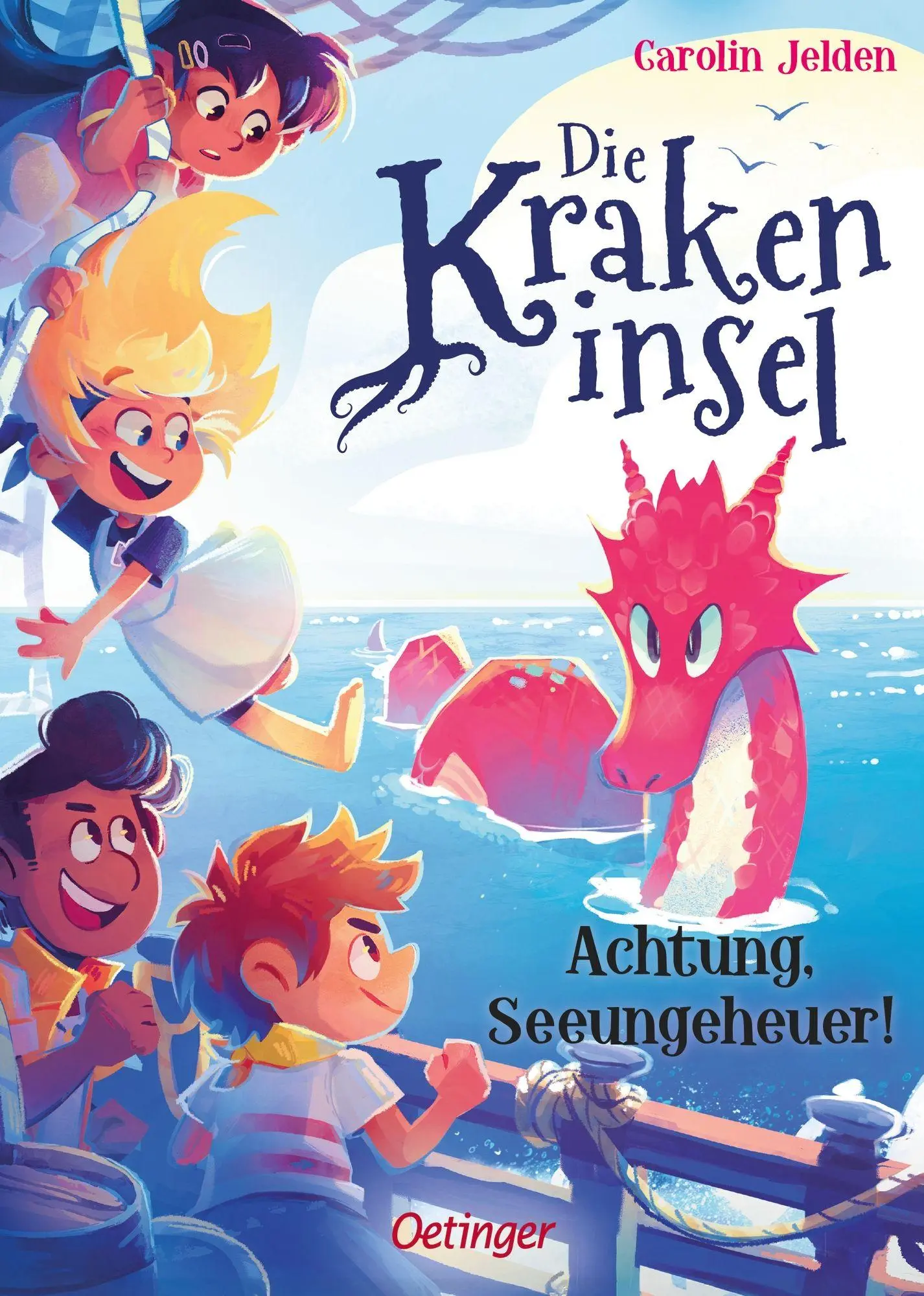 Cover: 9783751205290 | Die Krakeninsel 2. Achtung, Seeungeheuer! | Carolin Jelden | Buch