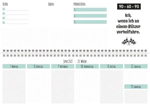 Bild: 9783819305290 | Tischquerkalender Visual Words 2027 | Korsch Verlag | Kalender | 2027